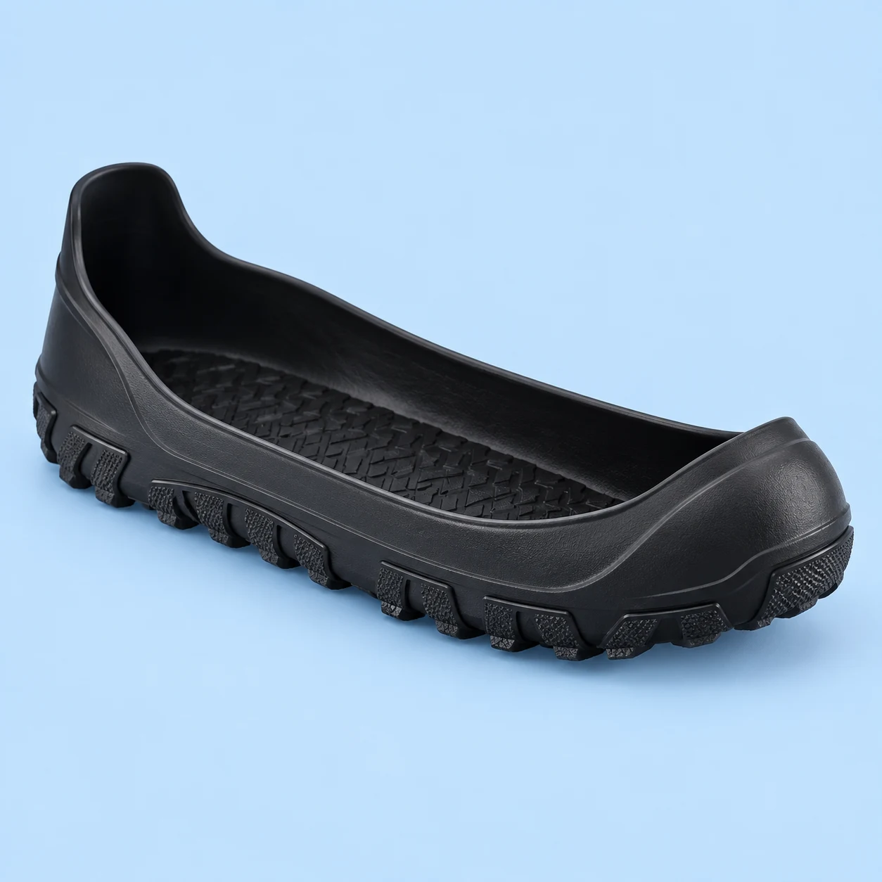 Rubber shoe gripper